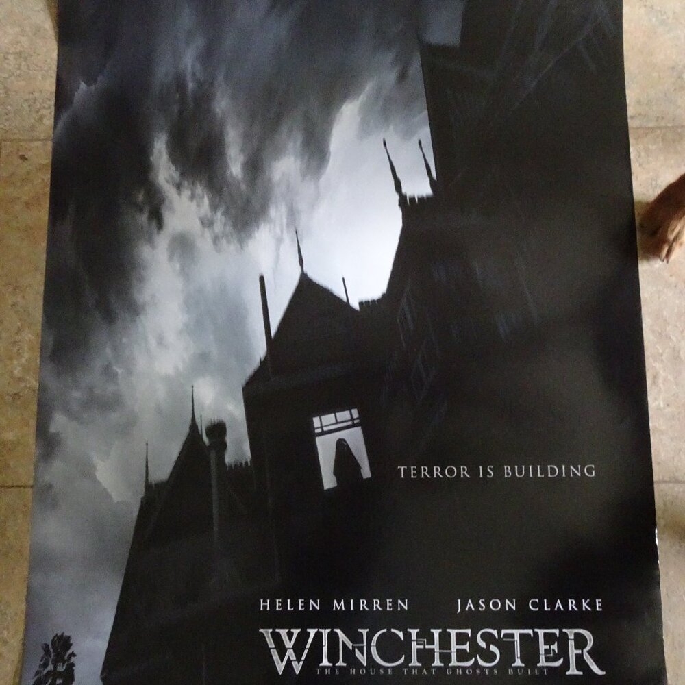 WINCHESTER THE HOUSE THAT GHOSTS BUILT - MOVIE POSTER WITH HELEN MIRREN